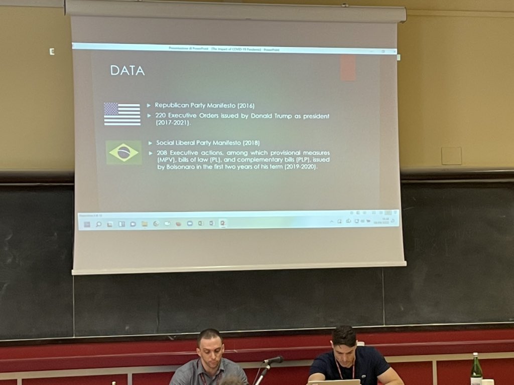 demope_project's tweet photo. #DEMOPE: panel “Parliaments in difficult times” at #SISP2022 talking about technocracy, e-democracy, populism and covid19 policies with @ElisabettaGira4, @FilippoTronconi, @SilviaDecadri, Fedra Negri, Flavio Contrera, P.C. Gregorio @sisp_ https://t.co/gU1Xzqbud6