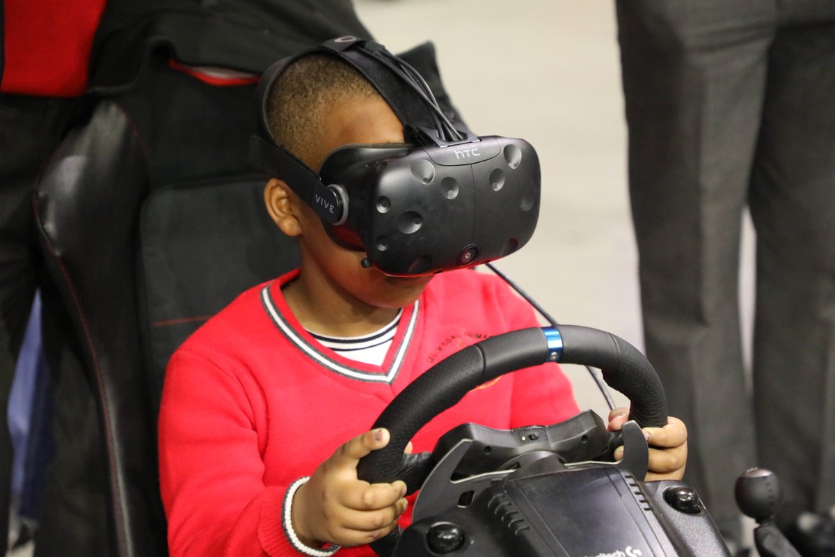 <a href="/CUT_SolarCar/">Ntsu 🦅by Team Seilatsatsi</a> build a digital twin of their solar car for #SasolSolarChallenge . This VR connected driving simulation gave the community the chance to experiece what it is like to drive in a solar car.

<a href="/SasolSA/">Sasol</a>  #CarnivalCity #STEM #RenewableEnergy #CSIR #Potensa