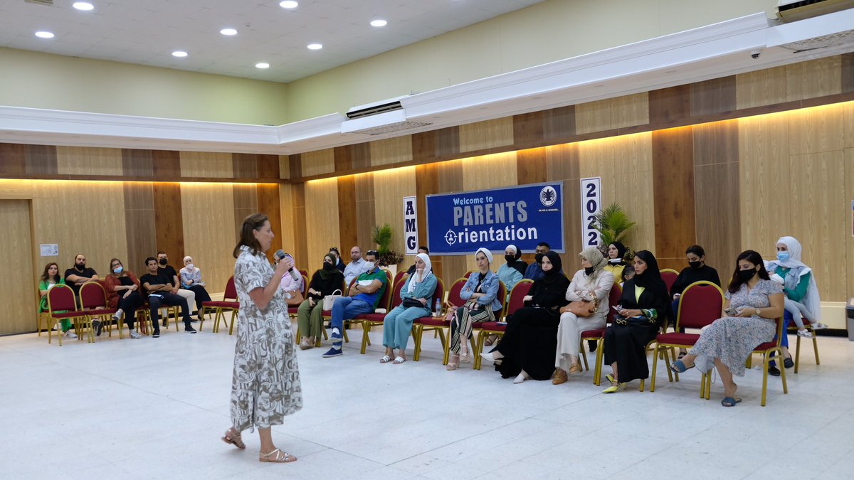 Mawakeb_Garhoud's tweet photo. Thank you parents for making this orientation a success &amp; becoming partners in our journey to improve our children’s lives. #ParentsInvolvement #WeAreAlMawakeb https://t.co/v5kqCYNKUG