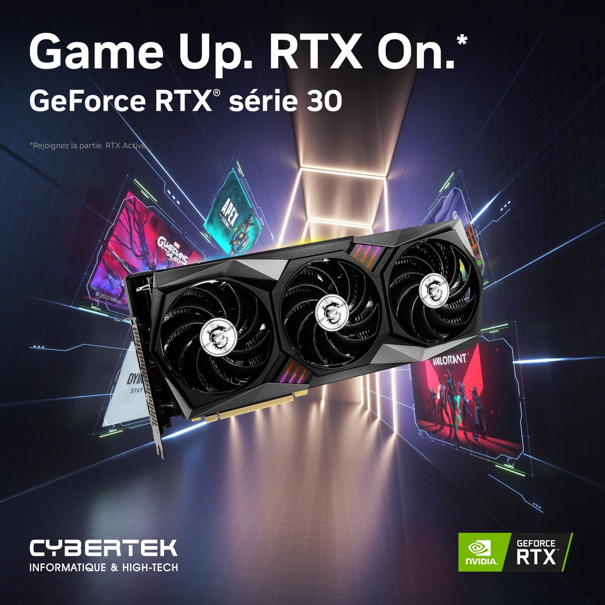 msifrance's tweet photo. Deal du jour @NVIDIAGeForceFR chez @cybertek_fr
MSI GeForce RTX 3080 GAMING TRIO PLUS ร 899,99โฌ
ici>> https://t.co/RgePplobKZ
MSI GeForce RTX 3080 Ti VENTUS 3X 12G OC ร 1099,99โฌ
ici>> https://t.co/9ZYQx31SRZ
#UltimatePlay #RTXOn https://t.co/r2ezciKEuG