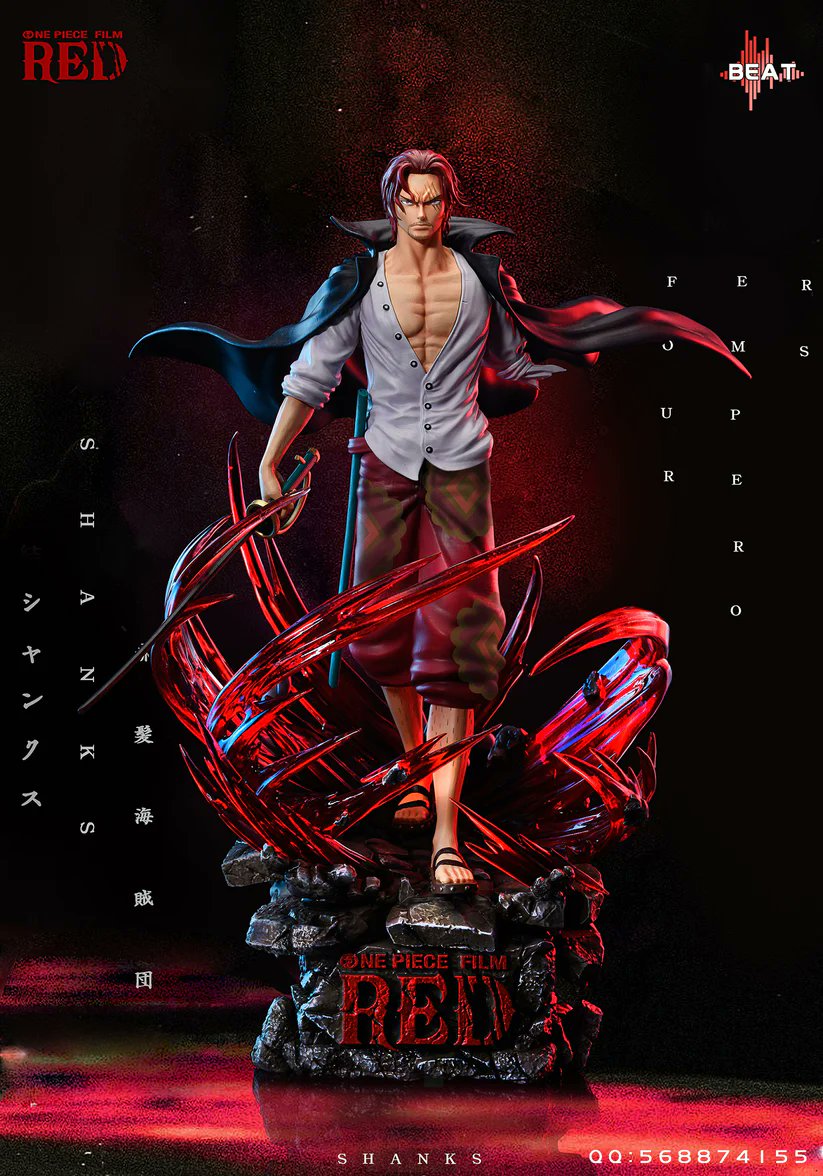 MundoKame's tweet photo. #BeatStudio - Shanks
- Precio EX: 195 €
- Precio Regular: 170 €
- Medidas: 37 cm de alto
- Reserva: 80 € - 50 €
- Lanzamiento: 1T de 2023
- PO abierto 🔥
¡Posibilidad de pago a plazos!
📩 Para reservar o más info, enviad mensaje privado
#OnePiece
#OnePieceRed https://t.co/rqETLc5pLv