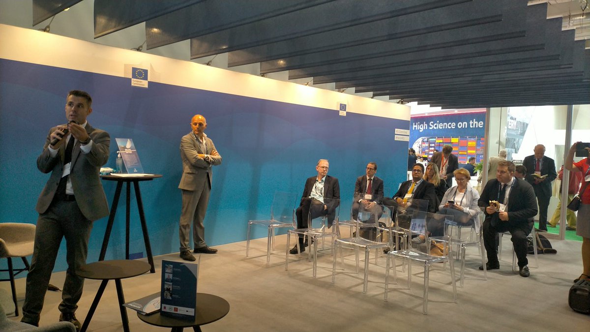For all interested in waterborne transport innovation 🛳️✨don’t miss #CINEA’s <a href="/gharala/">Georgios Charalampous</a> presenting #EU opportunities at SMMfair. Find out how to apply and what's in it for you! #HorizonEU #CEF #Innovationfund #EMFAF #EUGreenDeal
📍Today 15:45 EC Stand 203 
cinea.ec.europa.eu/index_en