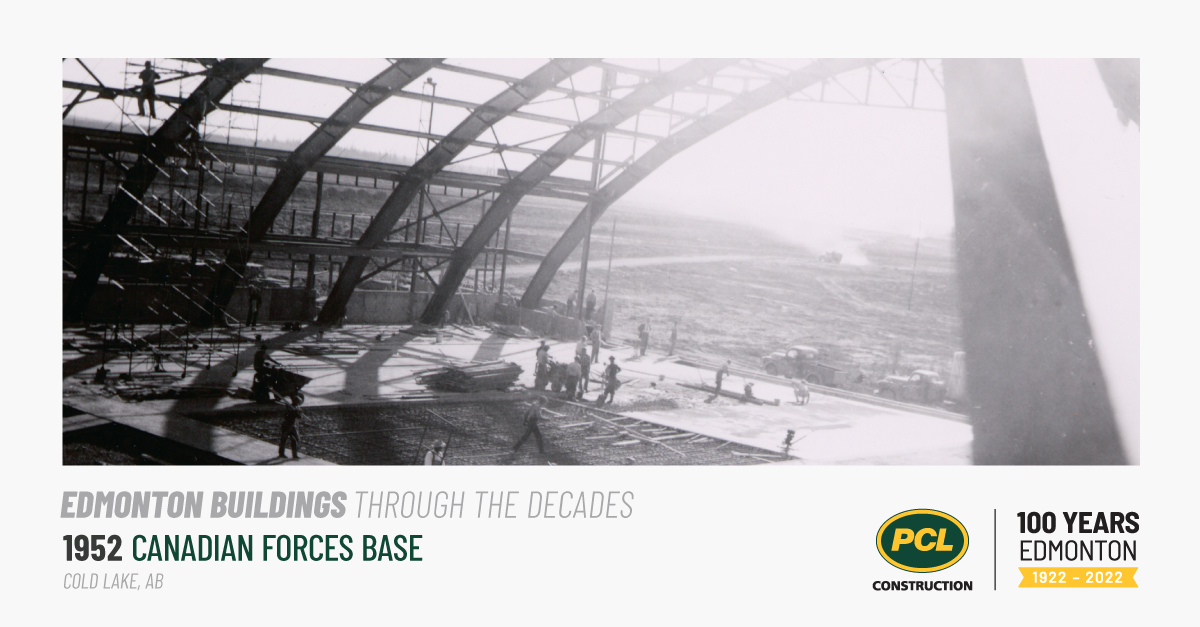 PCLConstruction's tweet photo. The largest project PCL built during the 1950's was the Canadian Forces Base. It provided eight years of work! ποΈπͺ
π Cold Lake, AB
https://t.co/lSlyrfFzCh
#EdmontonBuildings #100Years #WeArePCL https://t.co/yTFjNp69BT
