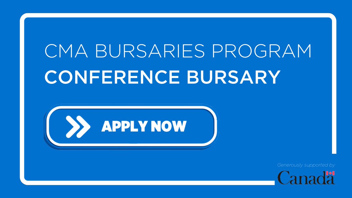 Interested in attending a heritage sector conference this fall? Consider applying to our Conference Bursary to help cover costs of travel, accommodation, per diem and registration fees. 

To learn more and to apply: museums.ca/site/bursaries…