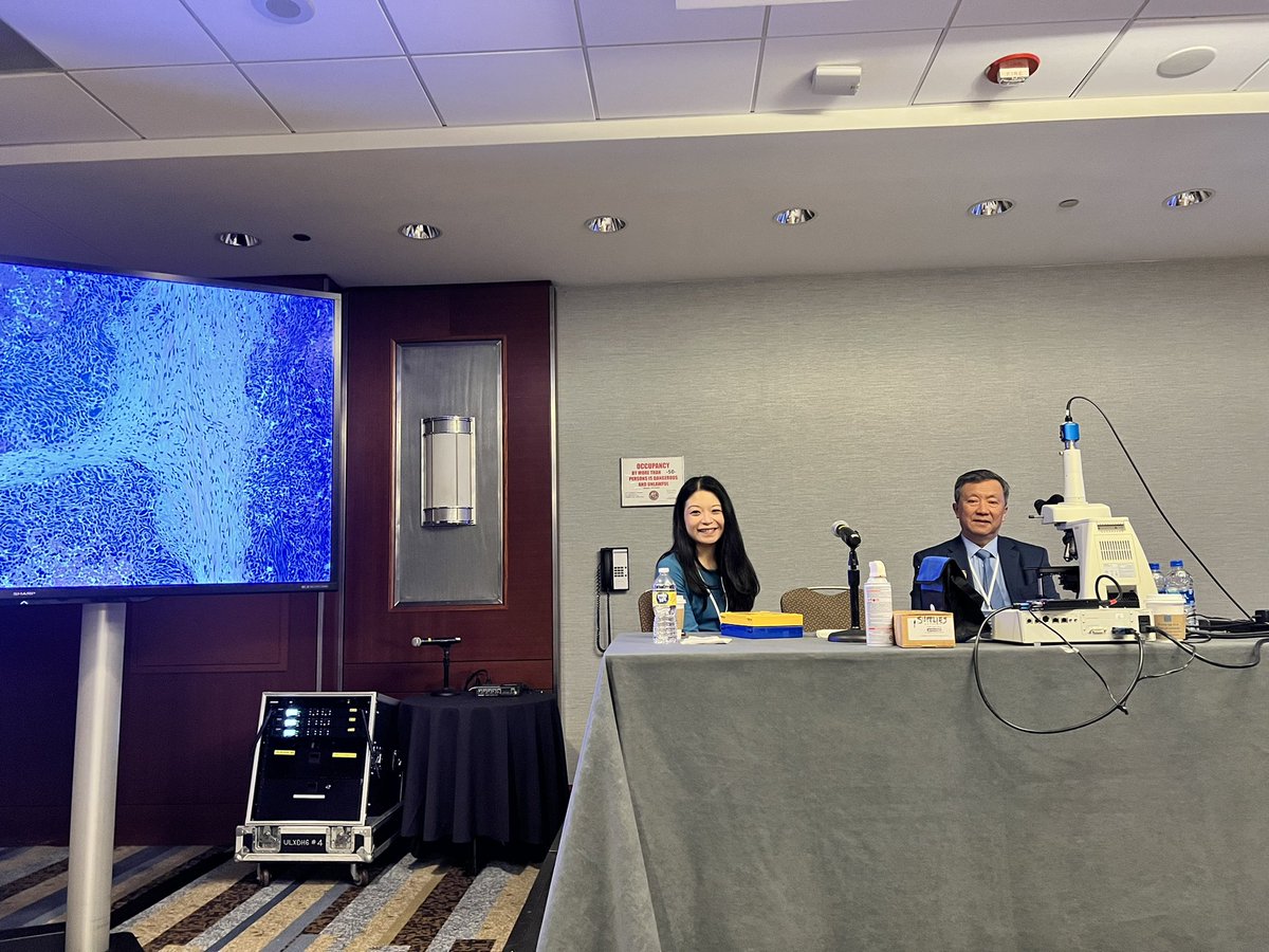 LuisBlancoJrMD's tweet photo. Join us today at 8:30am in Grand Ballroom K for our very own Dr. Ximing Yang and @bonnie_choy ‘s @ASCP_Chicago session on Immunohistochemistry Updates and Challenges in Genitourinary Pathology! @NU_Pathology #GUPathology #ASCP100 #ASCP2022 #PathTwitter 🔬 https://t.co/HvC96CgbUd