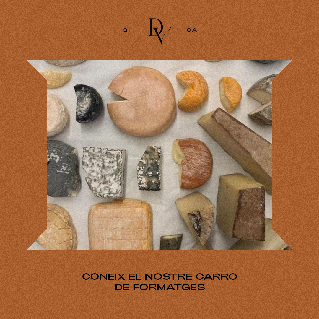 Tot forma part del procés, del camí, però per molts canvis que fem, per moltes experiències que creem, no podem ni hem d’oblidar-nos dels nostres orígens, i per nosaltres, el nostre carro de formatges, és part de la nostra identitat.  Els has tastat? Tot un espectacle de sabors!