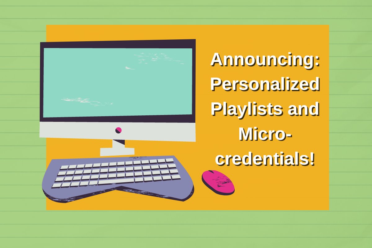 Have you heard of this exciting innovation in professional learning? Personalized Playlists and Micro-Credentials give participants a new level of freedom in earning a license renewal credit. Learn more: gwaea.org/2022/09/08/ann…
.
#IAedChat #IowaEducation #GWAEA