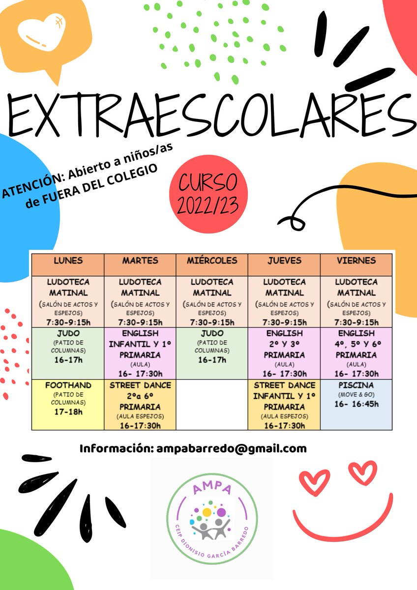 AMPA CEIP D. Barredo tweet media