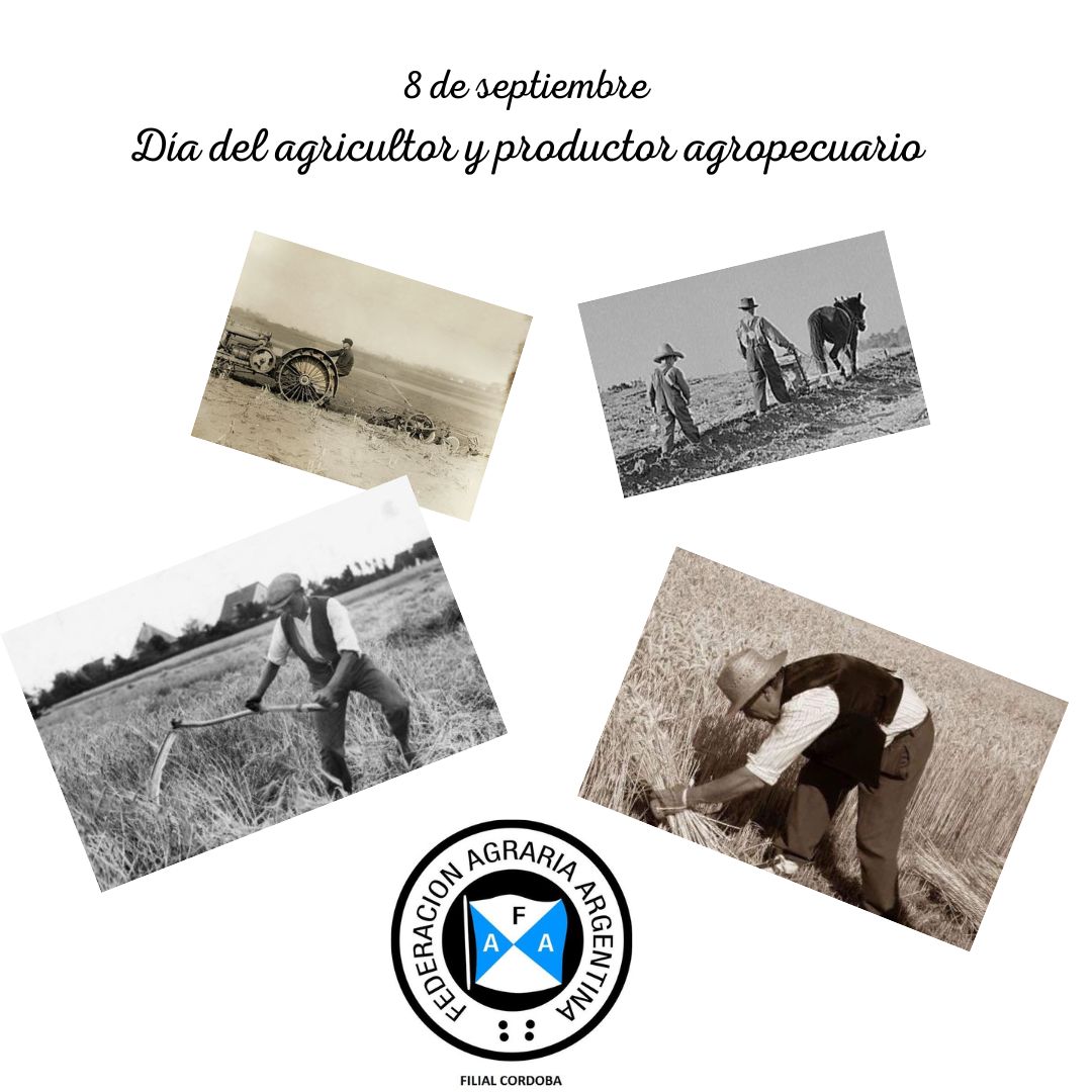 FAFilialCba's tweet photo. Hoy se conmemora el Día del Agricultor y Productor Agropecuario en la Argentina porque un 8 de septiembre de 1856 se fundó la primera colonia agrícola en nuestro país que se llamó Esperanza, en la Provincia de Santa Fe. https://t.co/2qS6k5GZd6
