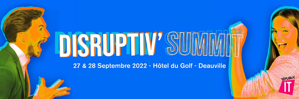 📣 Red Hat sera présent au Disruptiv'Summit organisé par <a href="/Republik_IT/">Républik IT</a>. 

📆 Rendez-vous les 27 et 28 septembre à Deauville pour un atelier avec notre partenaire Nutanix : "Stratégie Cloud : Comment gérer le passage à l'échelle ?"

Inscription ici 👉  bit.ly/3RO6yjK