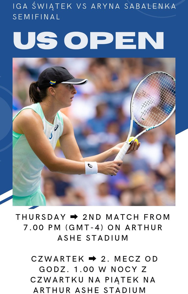 Iga Świątek tweet media
