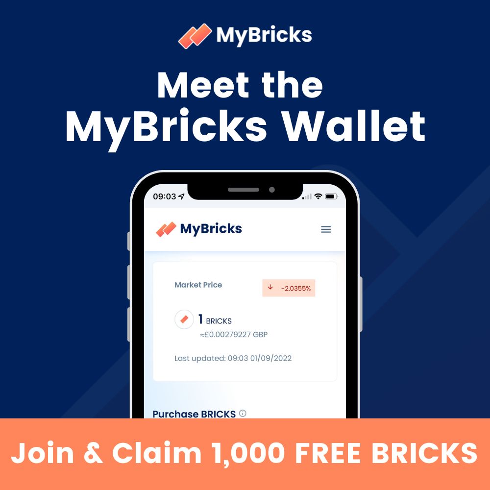 MyBricksFinance's tweet photo. It's finally here - the MyBricks Wallet is live 🧱

Sign up to the wallet and claim 1,000 free BRICKS before 13th October 👉 https://t.co/JdkvNqc3mB

#BinanceSmartChain #BNB #Binance #Smartchain #LaunchDay https://t.co/lstQg3p0XQ