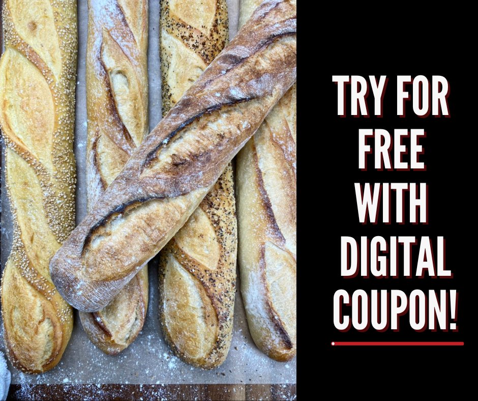 🥖 FRESH FAIRWAY BAGUETTE FOR FREE!! 🥖 This deal is only available today, 9/8, so don't miss out. Download your digital coupon and redeem your offer: bit.ly/3BpsUT5