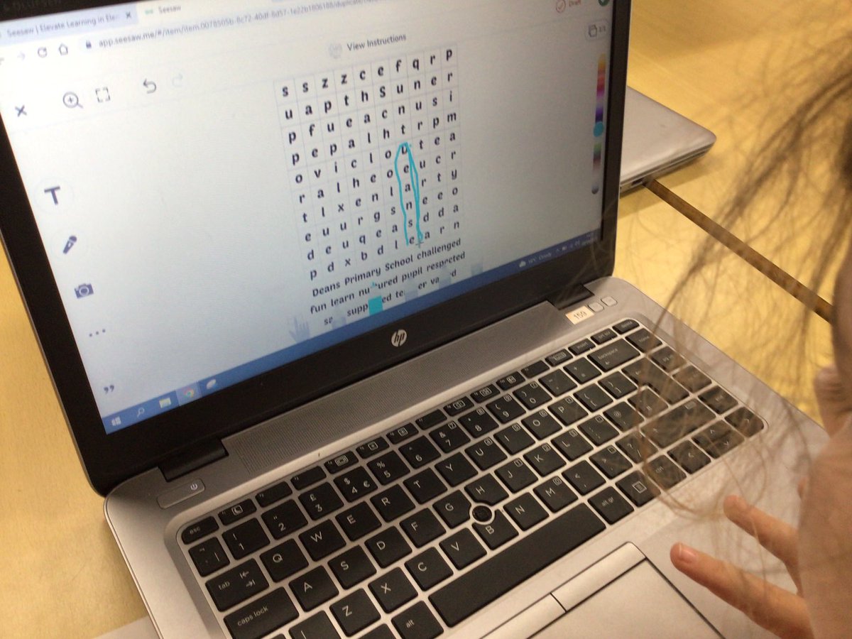Mrs_B_ICT's tweet photo. P3 @DeansPrimary are learning to access Seesaw independently and challenge themselves with a digital values word search. #digitaldeans #wldigilearn https://t.co/R48MdQGz9m