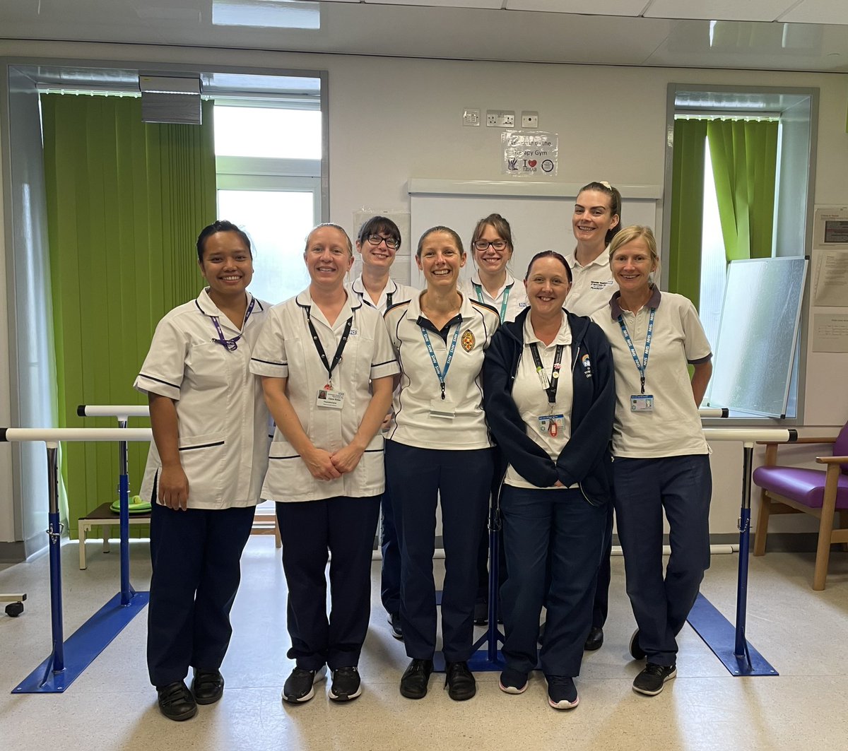 colette_squiz's tweet image. #WorldPhysiotherapyDay to my amazing colleagues at @UHMBT! This is my wonderful stroke Physio team (minus Debs and Laura!) who help keep me sane everyday 😅💪🏼