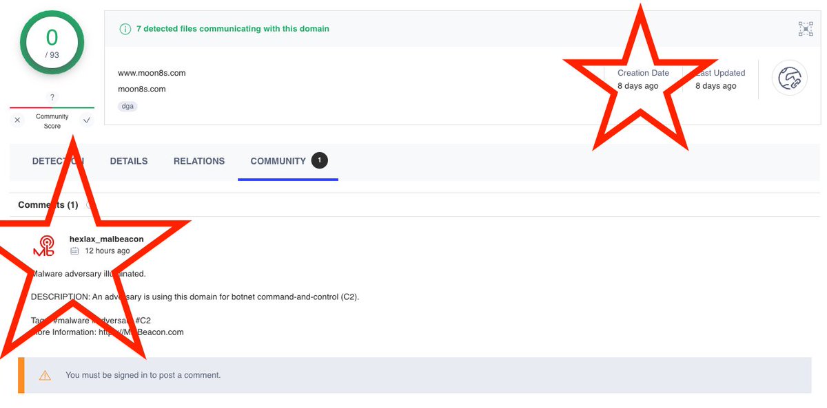 Pretty apparent that indicator feeds are having a hard time spotting the actual #formbook / #xLoader C2s amongst the decoys..

🤔🤔🤔🤔

#MalBeacon