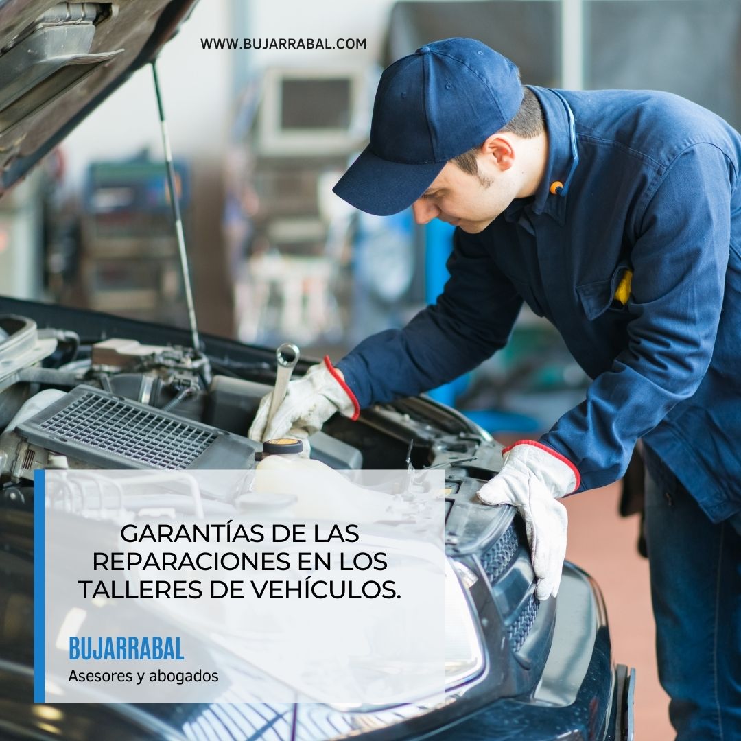 La garantía de las reparaciones 🚗 están reguladas y recogidas legalmente en el Real Decreto 1457/1986 de 10 de enero. Si has tenido algún problema con tu taller y necesitas asesoramiento, contacta con nosotros: 941 545 154 o reserva tu 𝘾𝙞𝙩𝙖 𝙋𝙧𝙚𝙫𝙞𝙖.
#BujarrabalAsesores