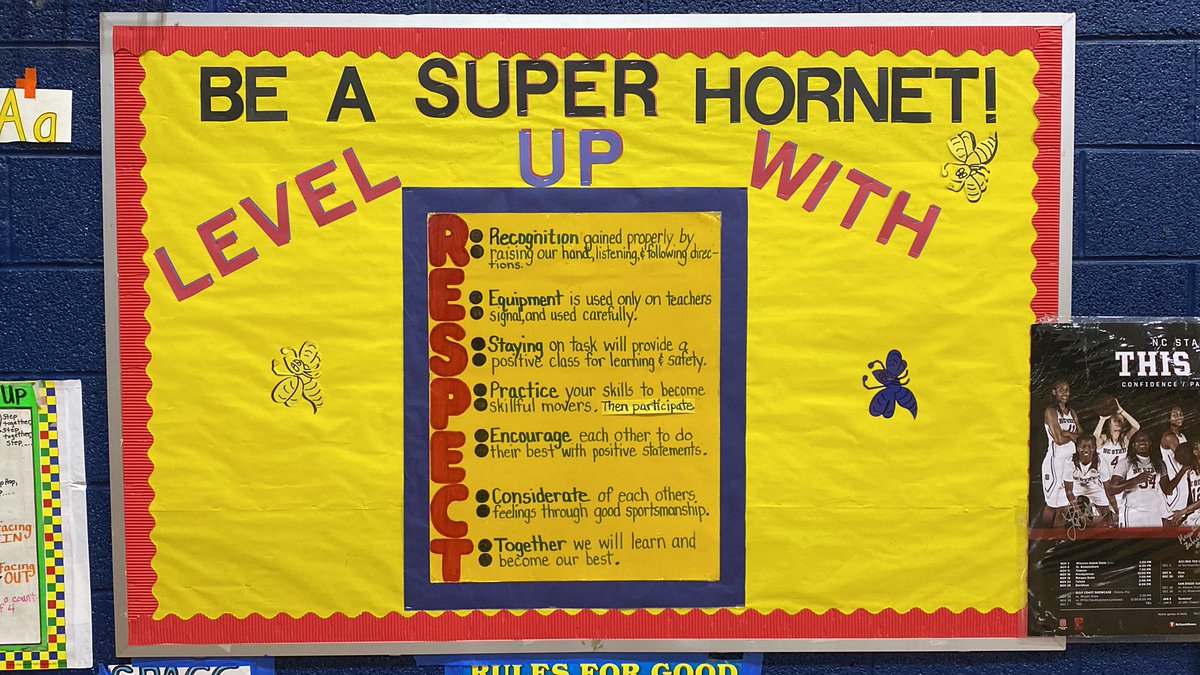 YESPEDorman's tweet photo. Level Up with Respect in PE. Students will have the chance to level up the class rocket ship when they show respect in PE ��� . Once they level up that class will get a reward! https://t.co/N4cqNa8nNa