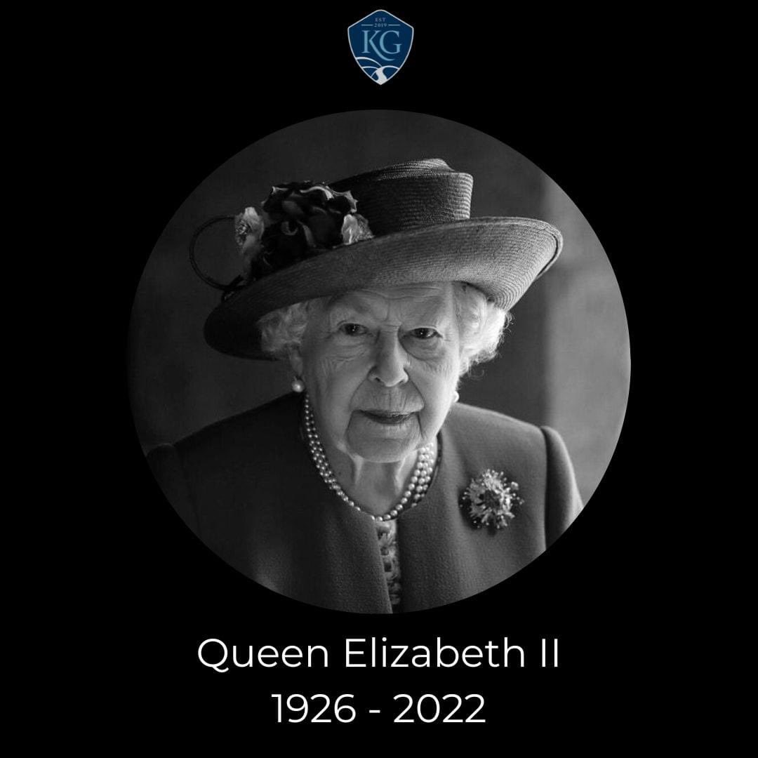 The Kingsbury Green community would like to offer our condolences to the Royal family this evening following the death of Her Majesty Queen Elizabeth II.

We give thanks for her extraordinary life, work and service to both our country and the Commonwealth.