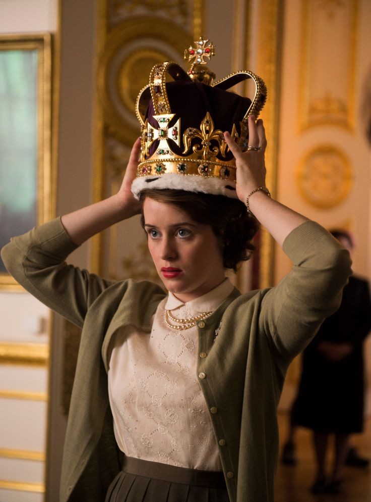 Claire Foy representou tanto a rainha Elizabeth II em the crown 🤧