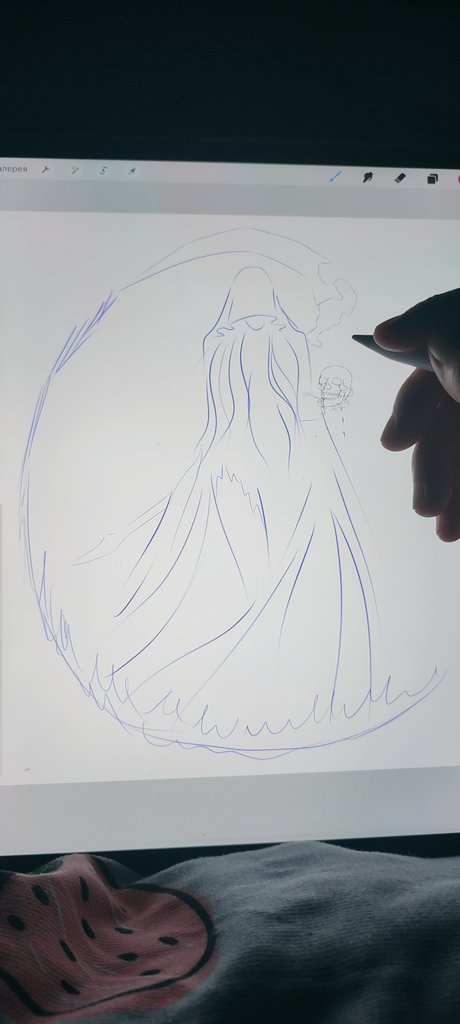Justmary96's tweet photo. Good night, I sketched what will happen in the third work for the collection 🔥🔥 Enchantress - a spell of fire and death.  Can't wait to finish! https://t.co/D9gUjthDPC