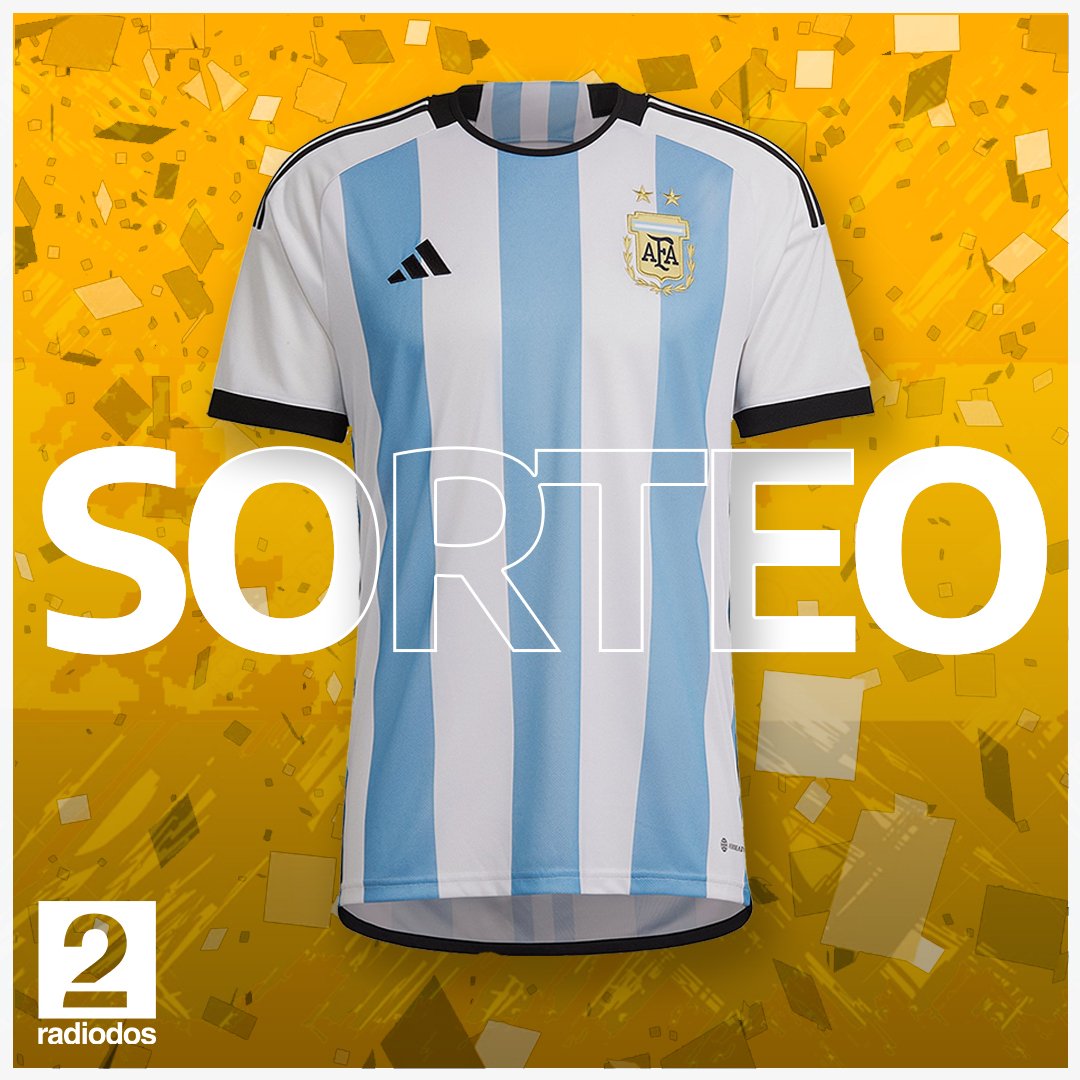 radio2rosario's tweet photo. 😱🤯 ¡En #Radio2 nos ponemos la 10 y vamos a regalar 20 camisetas de la Selección Argentina! 😎🇦🇷

🙋🏻‍♀️🙏🏻 ¿Cómo participar? Es muy fácil:

1️⃣ Dale RT a este posteo.
2️⃣ Seguinos @radio2rosario. 
3️⃣ Etiquetá a tus amigos.

¡Esta tarde se vaa décima! 👏🏼 https://t.co/1F1tMAbM5Z