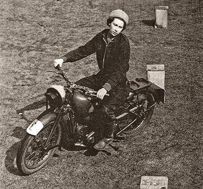 The lady could fix a tank engine and ride a Royal Enfield like nobody's business. 

London Bridge is down. 
1926 to 2022

#queenelizabethII