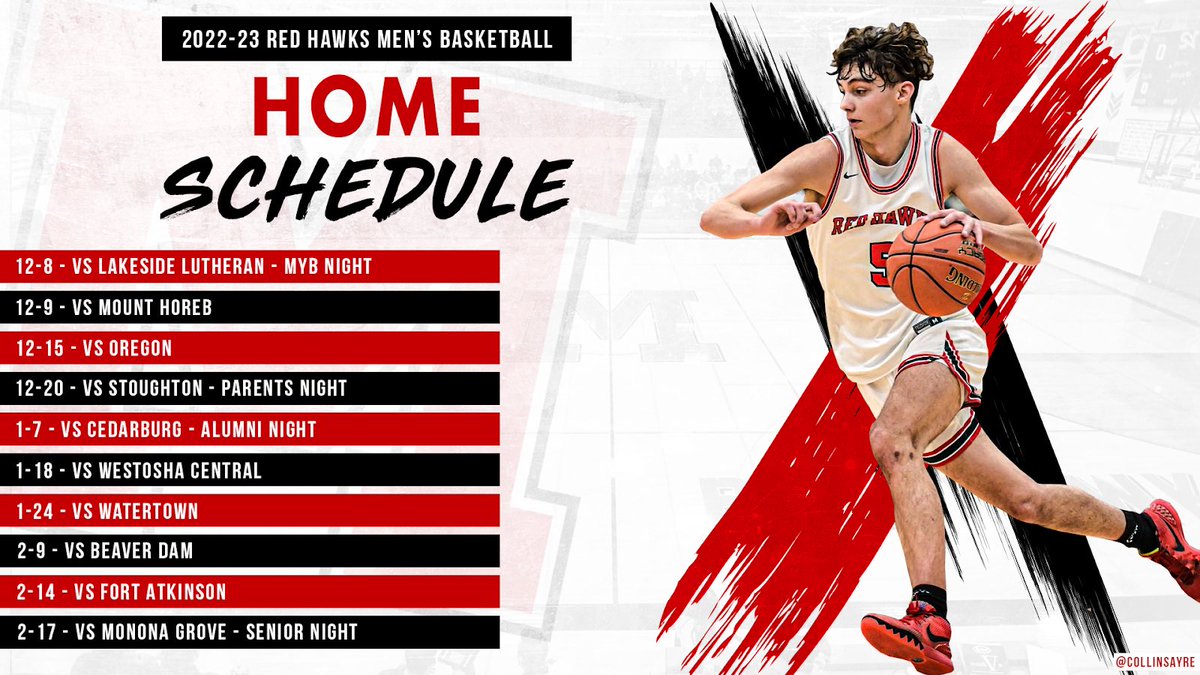 Milton Basketball 22-23 Home Schedule #WinTheDay 🏀