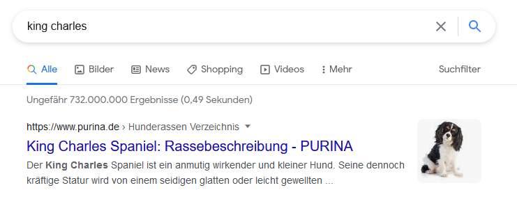 Hab mal nach King Charles gesucht. Auch Google muss sich erst daran gewöhnen.
#KingCharles