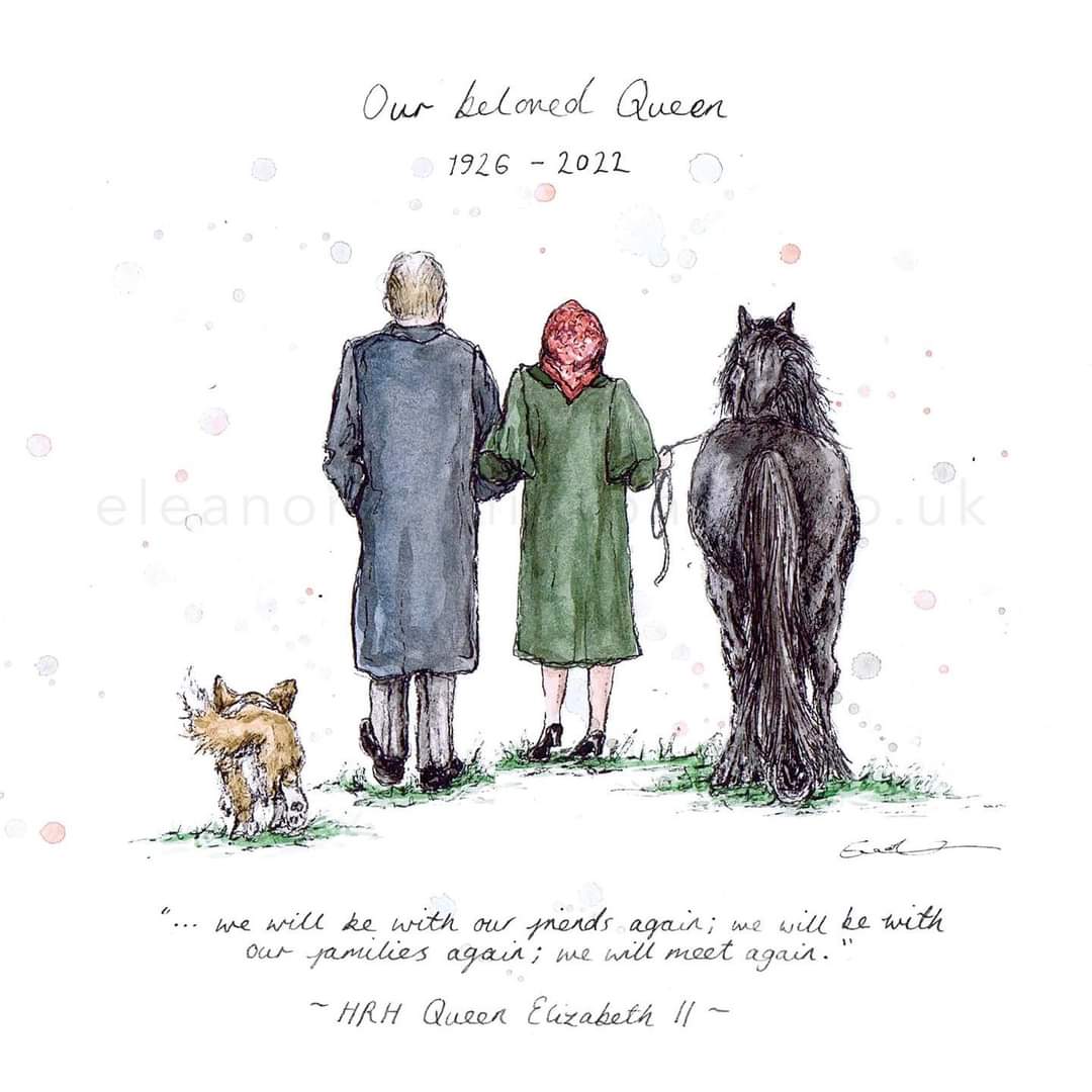 The artist that did Her Majesty and Paddington,Eleanor Tomlinson 🖤
#QueenElizabeth