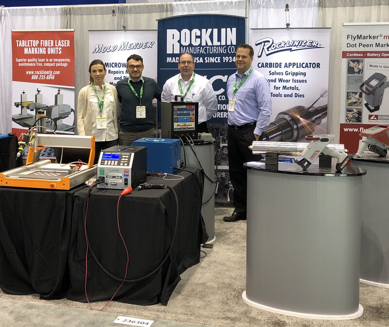 RocklinMfg's tweet photo. We're one week out from IMTS Chicago, the first one in 4 years! Visit Booth 236304 to try our portable marking, coating, and micro welding solutions, or simply schedule your on-site demo: 👉 https://t.co/ak1rkTyrIe

#IMTS2022 #IMTSChicago #RocklinMfg #CoolTools #IMTStradeshow https://t.co/tzx6fXYGQh