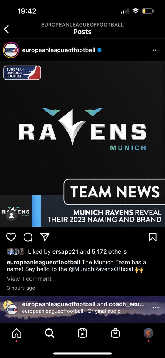 Interesting…
<a href="/ELF_Official/">European League of Football</a> <a href="/foot_bowl/">Foot Bowl</a> <a href="/AFIReview/">American Football International</a>