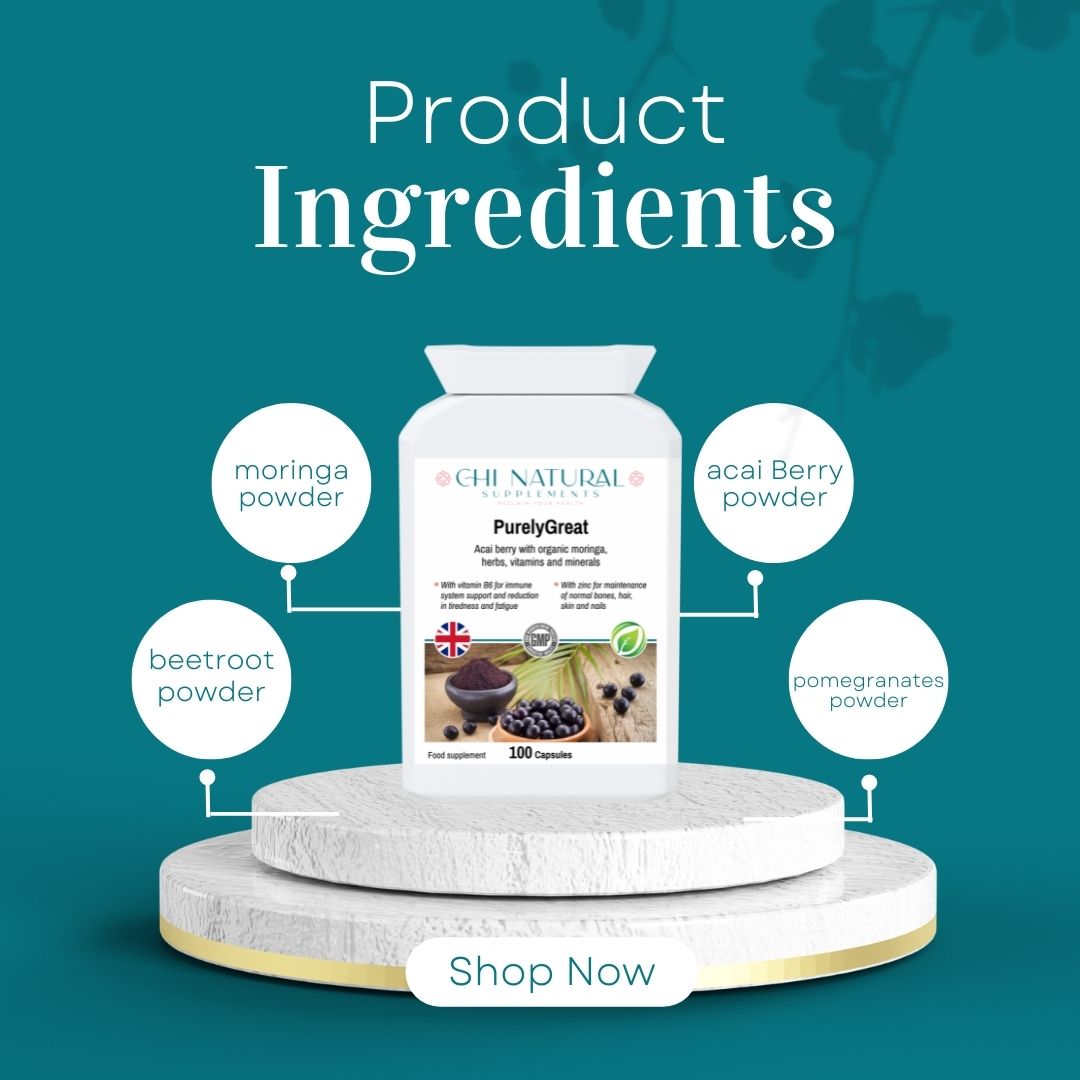 GladysHillcoach's tweet image. Acai Berry formula complex with herbs,vitamins and minerals, provide support for wellbeing, energy, bones,skin,hair,nails and more . It contains #moringapowder #acaiberrypowder #beetrootpowder #pomegranatespowder #grapeseedspowder chinaturalsupplements.com