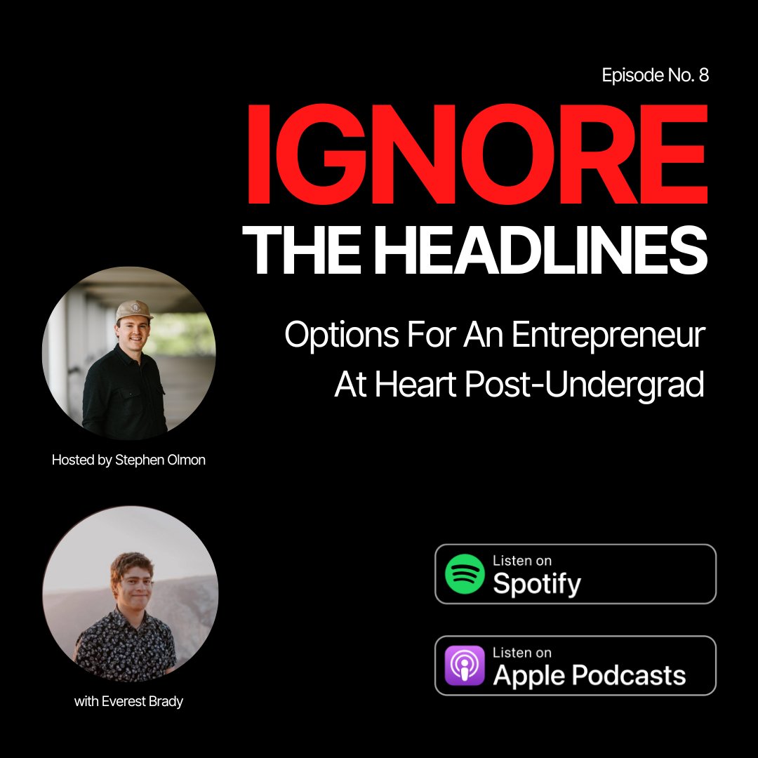 ignorepod's tweet photo. Episode No. 8 with @EverestBrady  is out now! Listen on Apple and Spotify.

https://t.co/EvFENV82y3 https://t.co/vLKGVgjvgt