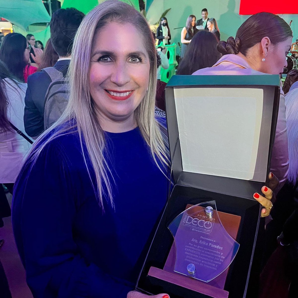 erikaparedesarq's tweet image. Gracias @expodeco por este reconocimiento 
#viveexpodeco