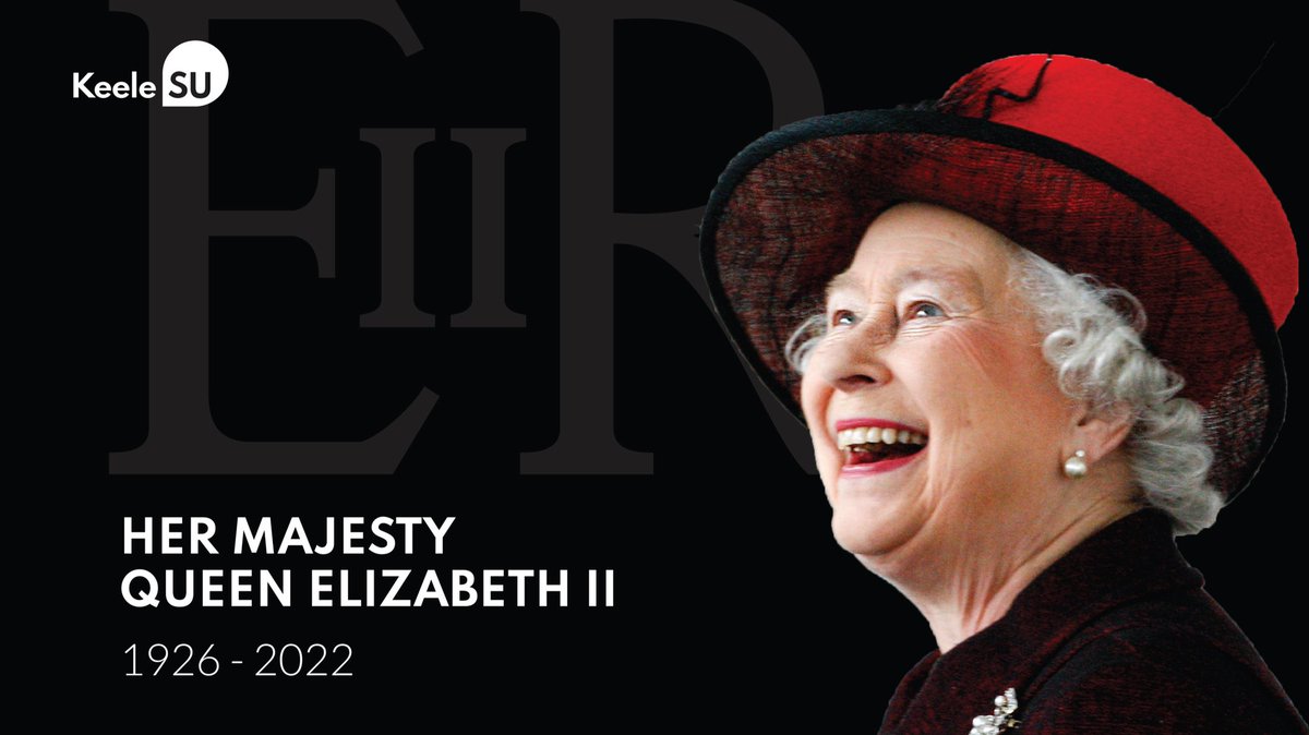 We are deeply saddened to hear of the death of Her Majesty Queen Elizabeth II. Our thoughts and condolences are with The Royal Family and those who are mourning around the world. A statement from Keele University: keele.ac.uk/queen-elizabet…