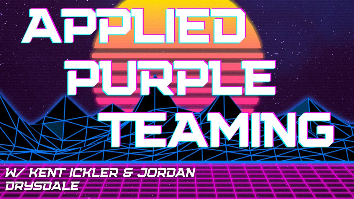 Get ready for another session of "Applied Purple Teaming" with <a href="/Krelkci/">Krelkci</a> and <a href="/Rev10D/">jordan drysdale</a> coming up Dec. 13-16!

Check out all the course details here: antisyphontraining.com/applied-purple…
