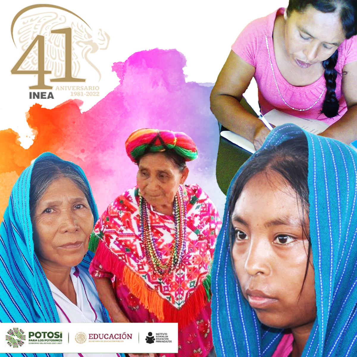 ieeaslp's tweet photo. Hoy celebramos el Día Internacional de la Alfabetización
Nuestras etnias Pame, Tének y Náhuatl, son alfabetizadas en su Lengua Madre, a través del Modelo Indígena Bilingüe. En nuestro Estado, la Educación ¡Es primero!
Con @RGC_Mx 
#YaSeNota https://t.co/EjxtlmRZQx