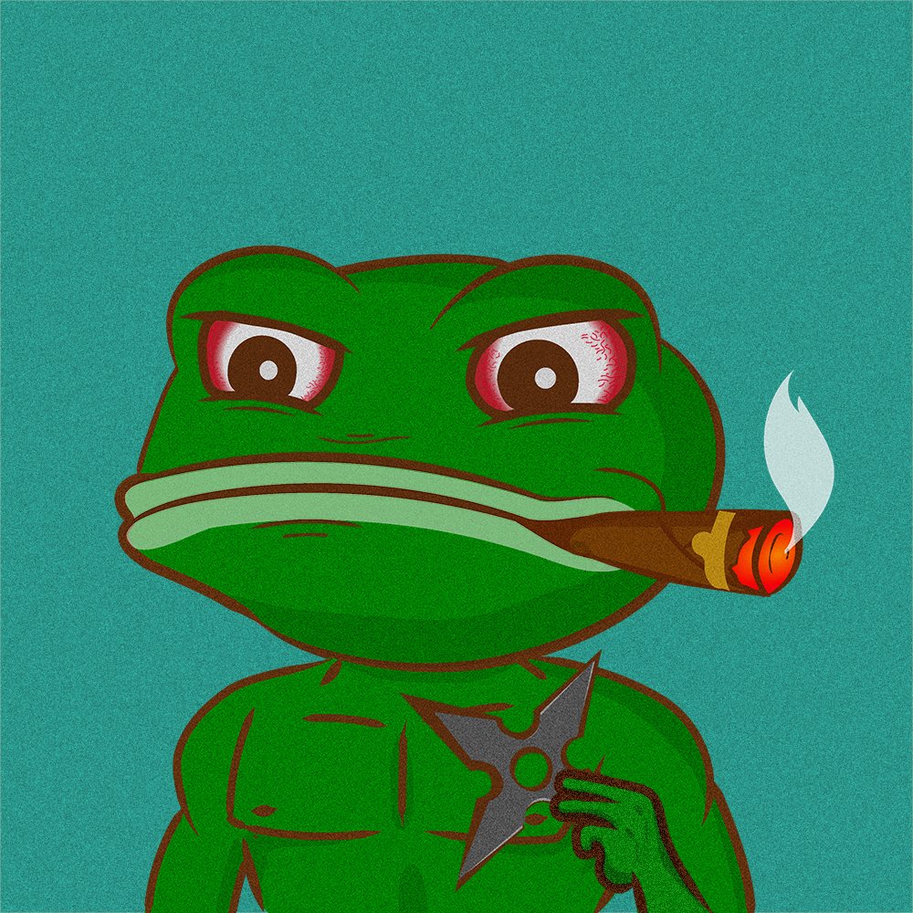 flow_interno's tweet photo. My first pfp! Can I get some green love from the frogfam? Lets get buff in time for #frogtober 🐸

#NewProfilePic #FrogsFollowFrogs @ThePlagueNFT https://t.co/Eekgydduah