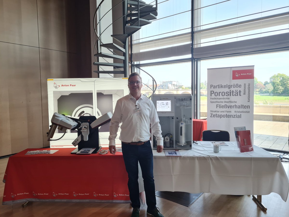 It was great to represent <a href="/AntonPaar/">Anton Paar</a> at this years @8thMOF2022 in Dresden. Thanks to Prof. <a href="/kaskel/">StefanKaskel</a>, the whole local organizing committee, <a href="/DECHEMA/">DECHEMA e.V.</a>, and all participants.