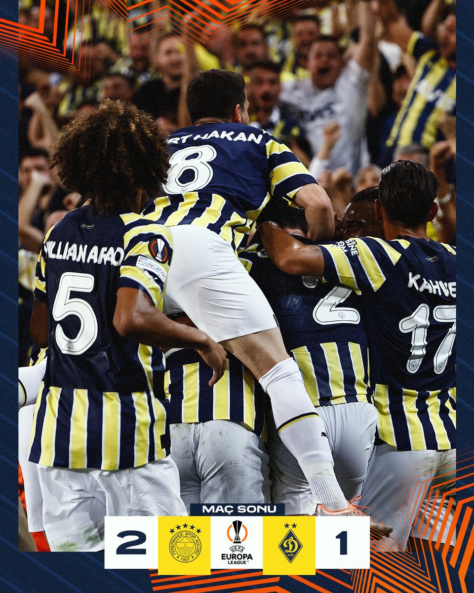 Fenerbahçe - Dinamo Kiev✅
Fenerbahçe - Rennes⏳
Fenerbahçe -AEK⏳

Sıradaki gelsin🥅⚽

#FbvsDk #FenerbahçeDinamokiev