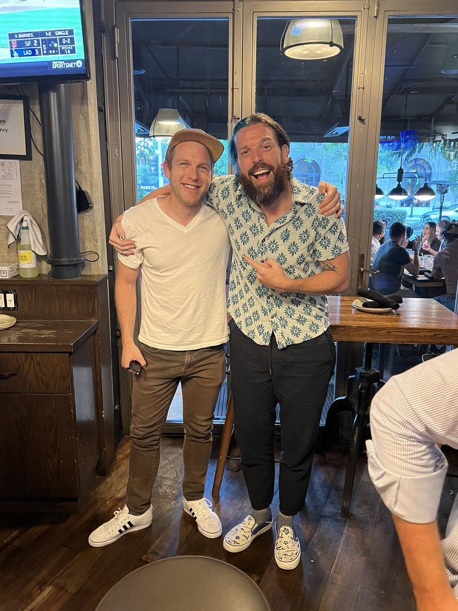 CTtheDisrupter's tweet photo. Just two guys hangin’ out

We got along famously at the @KnoCommerce happy hour…

I can 100% vouch for anyone who said @herrmanndigital is a nice guy with a lot of experience 

Yea dude, it was a great hang…
Glad we could do it
Let’s catch a game soon

#Dodgers #Kings #Galaxy https://t.co/yjwsHvr3oN
