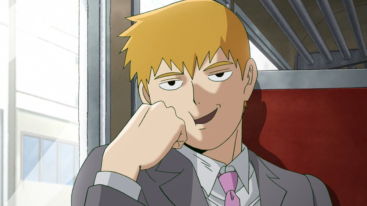 QueerM_OTD's tweet photo. Today's MLM character is Arataka Reigen from Mob Psycho 100!
He is MLM! https://t.co/ASf4uKpJD8
