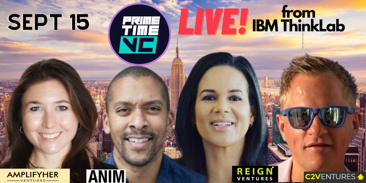 It’s Official!  NYC Event Sept15
⚡️STACKED LINEUP⚡️
@ericaminnihan <a href="/jason_a_scott/">Jason A Scott</a> <a href="/C2cunningham/">Chris Cunningham</a> <a href="/megcrossbreed/">Meghan Cross Breeden</a> 

Founders &amp; Investors MeetUp! 
🎟 eventbrite.com/e/414868531947