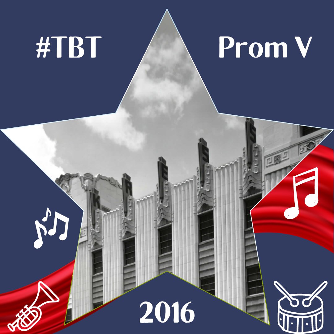 popsatx's tweet photo. #TBT - Celebrating Prom X with a look back. In 2016, Prom V took us to the marvelous Kress Building on historic Houston Street in downtown San Antonio! We completely transformed this former department store for our ritzy dinner party followed by a rooftop dance party 🥂 https://t.co/fN5eSzxDFw