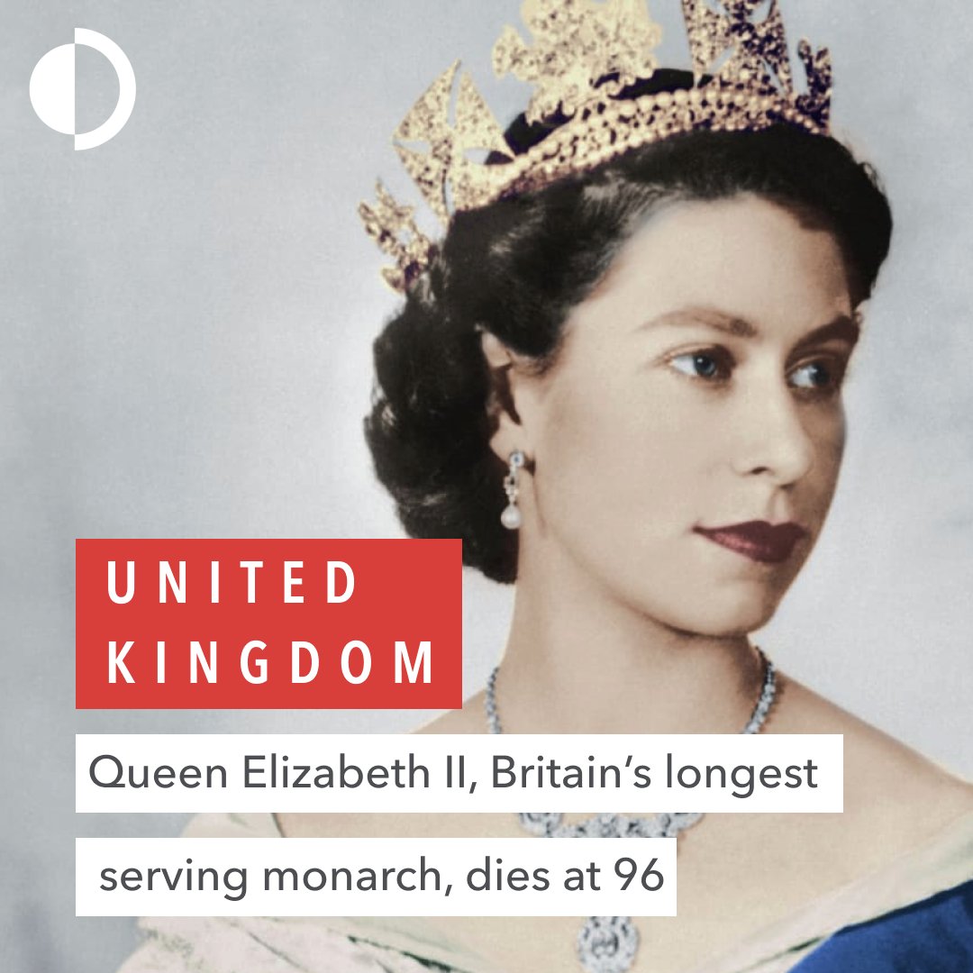 Queen Elizabeth II, UK's longest-serving monarch, passed away age 96, after reigning for 70 years.

With her death, her eldest son Charles, the former Prince of Wales, will officially be known as King Charles III.

#UK #QueenElizabeth #QueenElizabethII #London