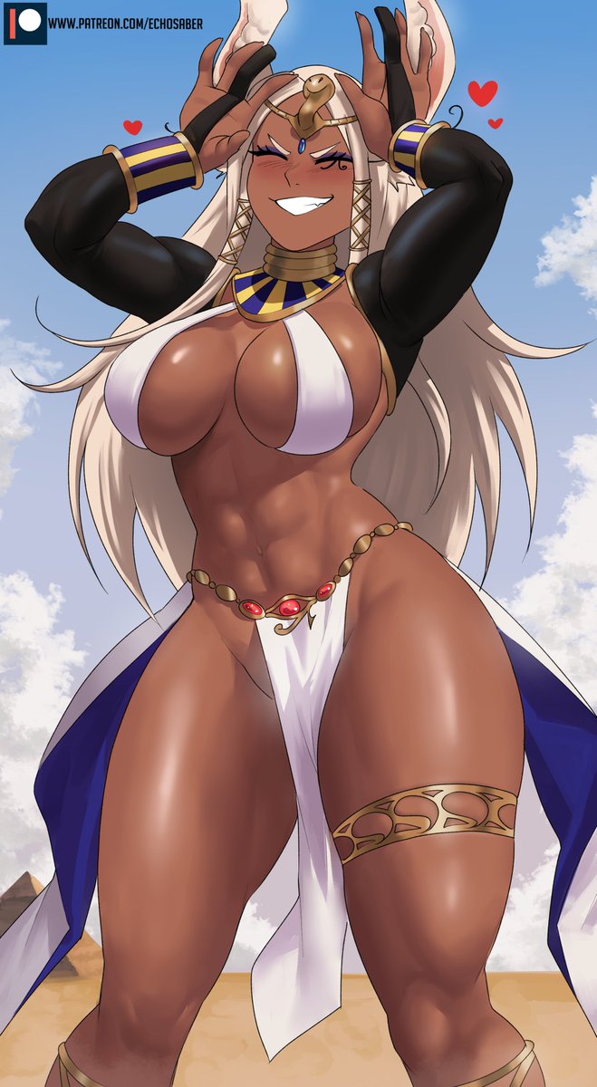 Egyptian Goddess Mirko 🐰🤍
