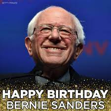 In other news Happy Birthday Bernie Sanders 