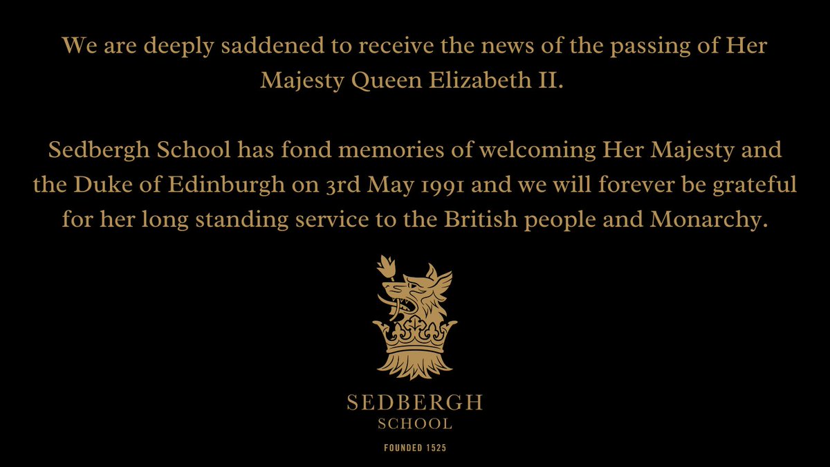 Sedbergh School tweet media