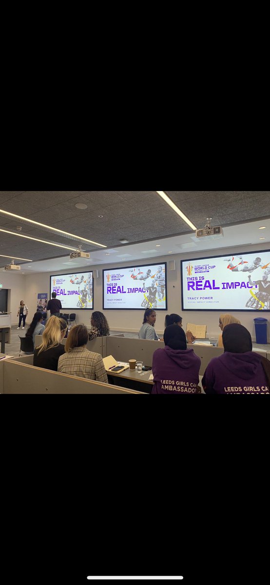 DTC_PE's tweet photo. Our Year 11 girls spoke eloquently and passionately about encouraging South Asian girls to participate in sport at the Sports &amp; Social Justice Conference today #Leedsgirlcan #realimpact https://t.co/7cYeMOMVST
